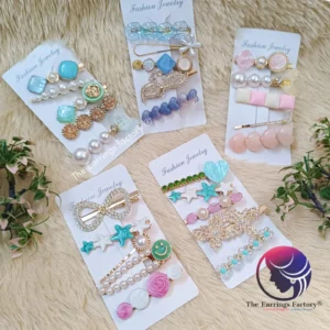 Trending Korean Hair Clip Card Collection