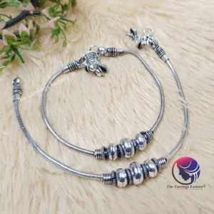 Traditional Oxidized Anklet