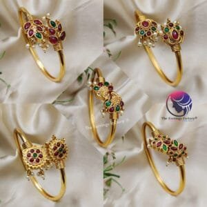 Premium Antique Multi Stone Kada Bracelet