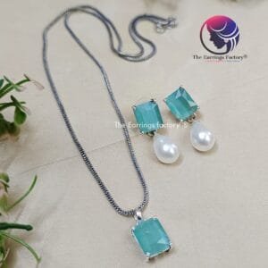 Fancy Chain Set With Earrings