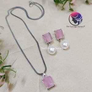Fancy Chain Set With Earrings