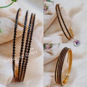 Premium Black Stone Bangles