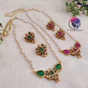 Antique Premium Quality Lotus Pearl Set