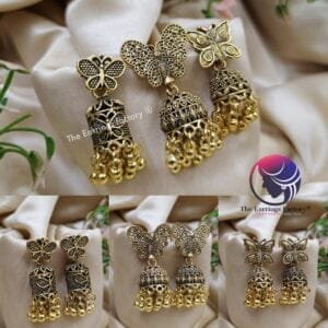 Trending Golden Butterfly Jhumka