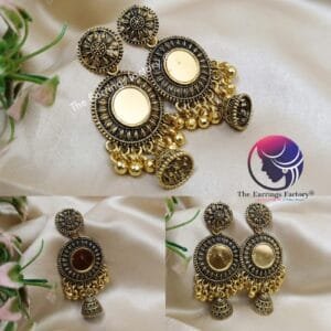 Trending Golden Mirror Earrings