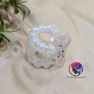 Stylish Pearl Hair claw Clip