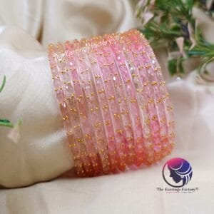 Trending Raindrop Glass Bangles