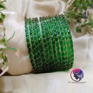 Trending Raindrop Glass Bangles