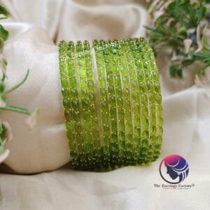 Trending Raindrop Glass Bangles