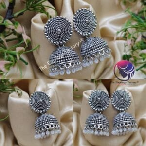Trending Silver Classic Jhumka