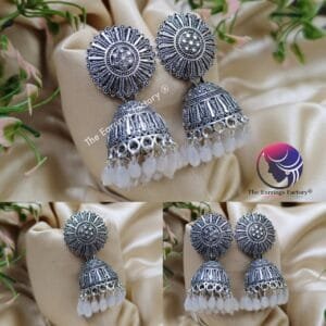 Trending Silver Classic Jhumka
