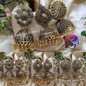 Trending  Golden Classic Jhumka