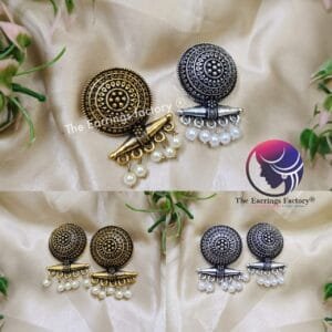 Traditional Golden | Silver Classic Studs