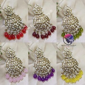 Kundan Pearl | wedding | Party wear Earrings