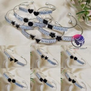 Trending Silver Stone Bracelet