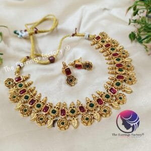 Traditional Antique Neckset With Earrings
