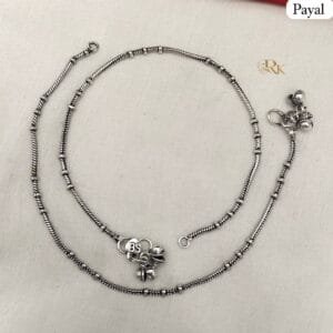 Trending Oxidized Stone Anklet