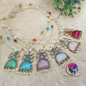 Trending Invisible Golden Stone Necklace