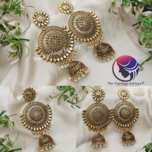 Traditional Golden Long Jhumka