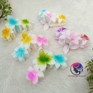 Trending Floral Hair Claw Clips