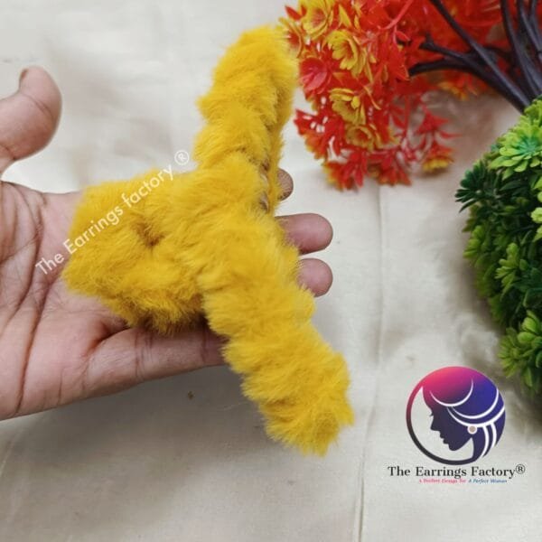 Trending Fur Hair Claw Clips - Image 2