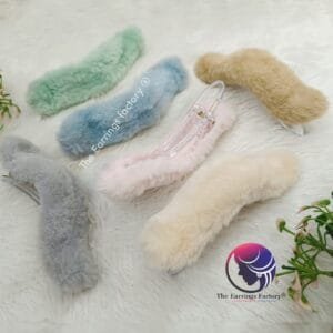 Trending Fur Hair Claw Clips