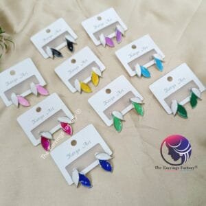 Western Leaf Shape Studs