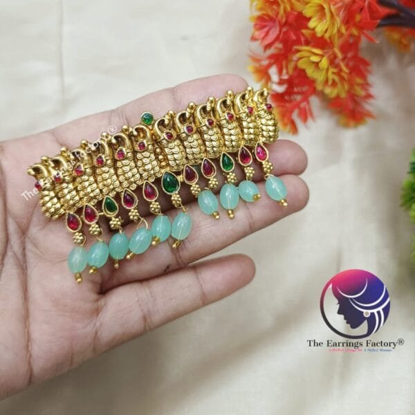 Traditional Antique Center Hairclips - Image 5