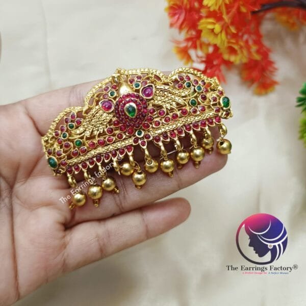 Traditional Antique Center Hairclips - Image 3