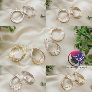Western Premium Rose Gold | Golden Metal Studs