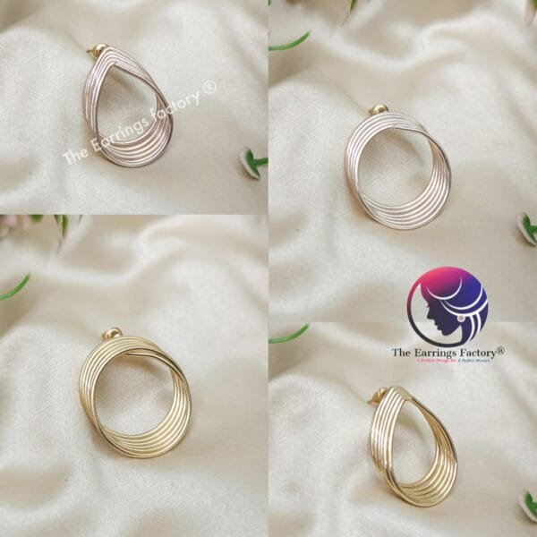 Western Premium Rose Gold | Golden Metal Studs - Image 2