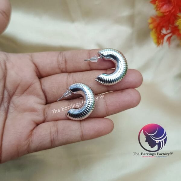 Western Premium weightless Half Ring Earrings - Image 4