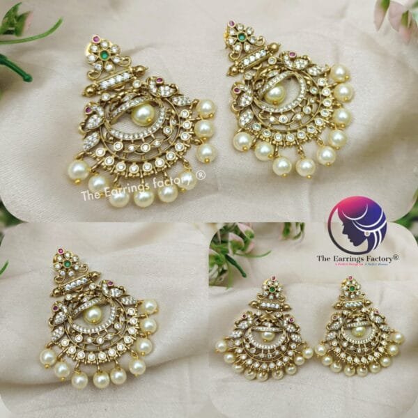 Traditional Antique Premium Stone Studs