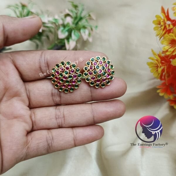 Premium Antique Back Screw Kemp Stone Studs - Image 4