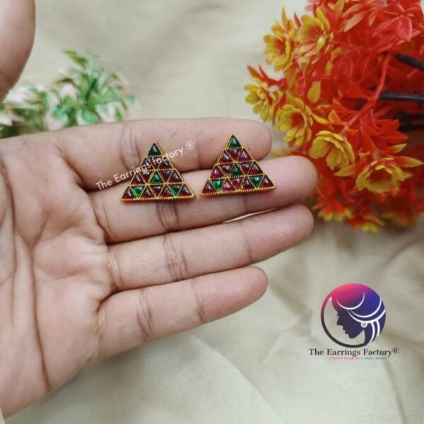 Traditional Antique Kemp Stone Studs - Image 3