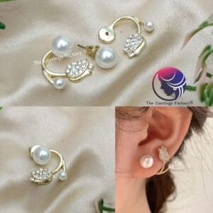 Trending Korean Tulip flower Pearl Studs