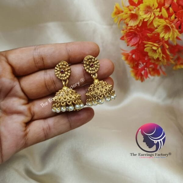Traditional Antique Jhumka - Image 4