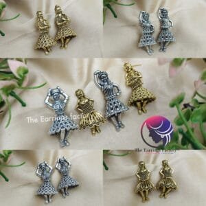 Trending Golden | Silver Dancing Doll Jhumka
