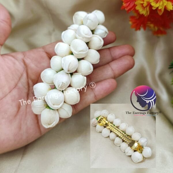 Trending Artificial Jasmine Hairclip - Image 2