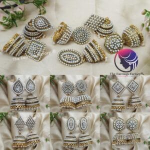 Trending Golden Pearl Jhumka