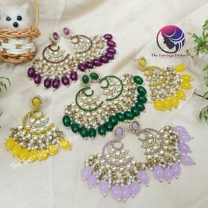 Weightless Kundan Pearl | wedding | Party wear Earrings