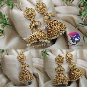 Traditional Antique Lakshmi Jhumka