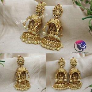Traditional Antique Lakshmi Jhumka