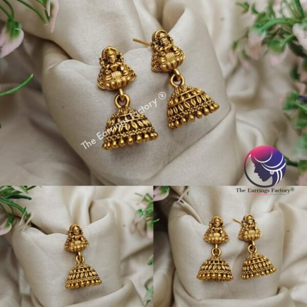 Traditional Antique Lakshmi Jhumka
