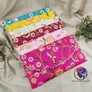 Stylish embroidered Clutch Purse