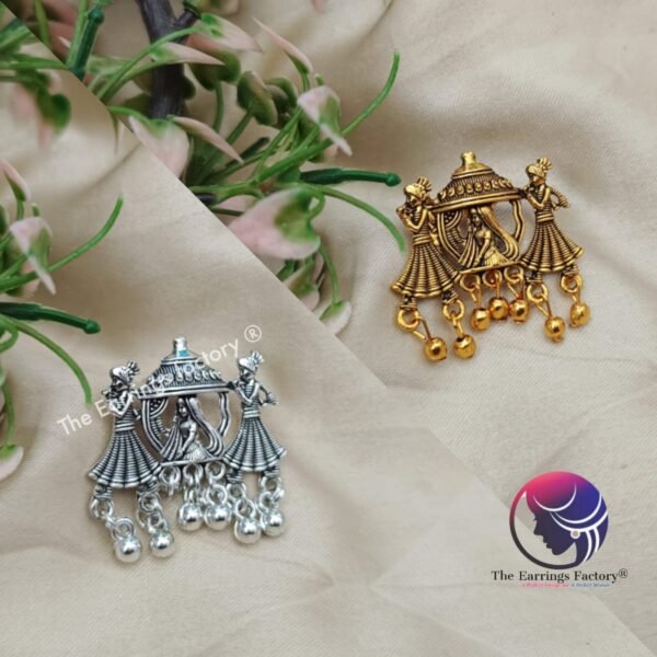 Trending Golden | Silver Beads Studs - Image 2