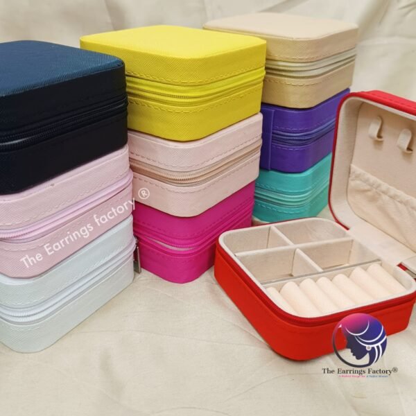Mini Jewellery Organizer Storage Box - Image 3