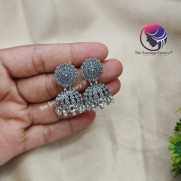 Trending Golden | Silver Jhumka - Image 3