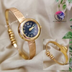 Premium Golden Openable Kada Watch Bracelet