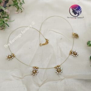 Trending Invisible Golden Stone Necklace